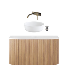 Nomad 900mm Vanity Package with Round Basin & Wall Mixer